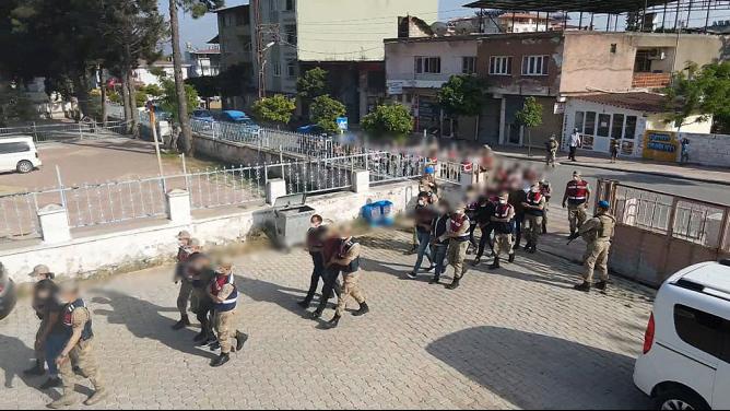 Hassa’da uyuşturucu operasyonunda 24 tutuklama