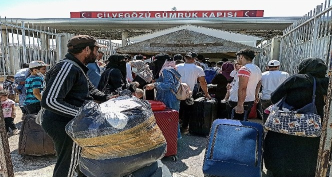 Cilvegözü’nde bayram yoğunluğu