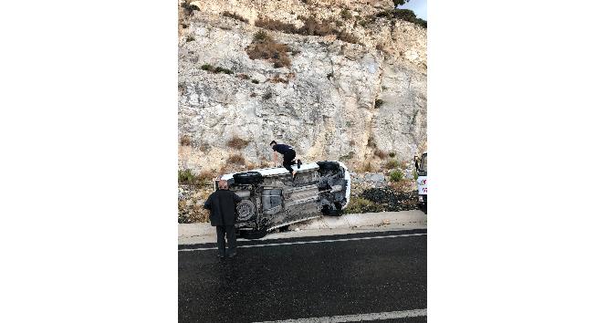 Samandag’da trafik kazası: 1 yaralı