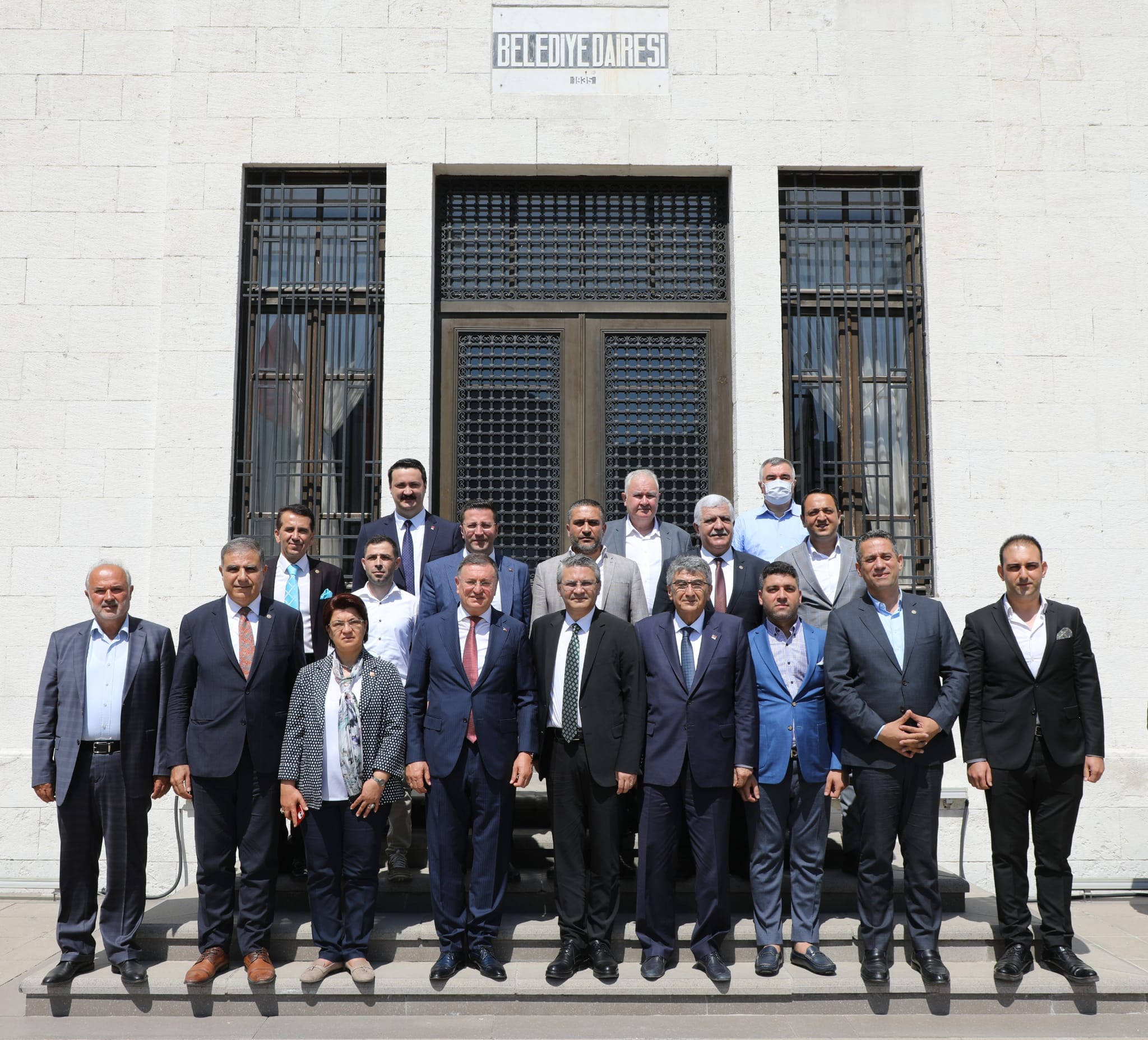 CHP HEYETİ BAŞKAN SAVAŞ’I ZİYARET ETTİ