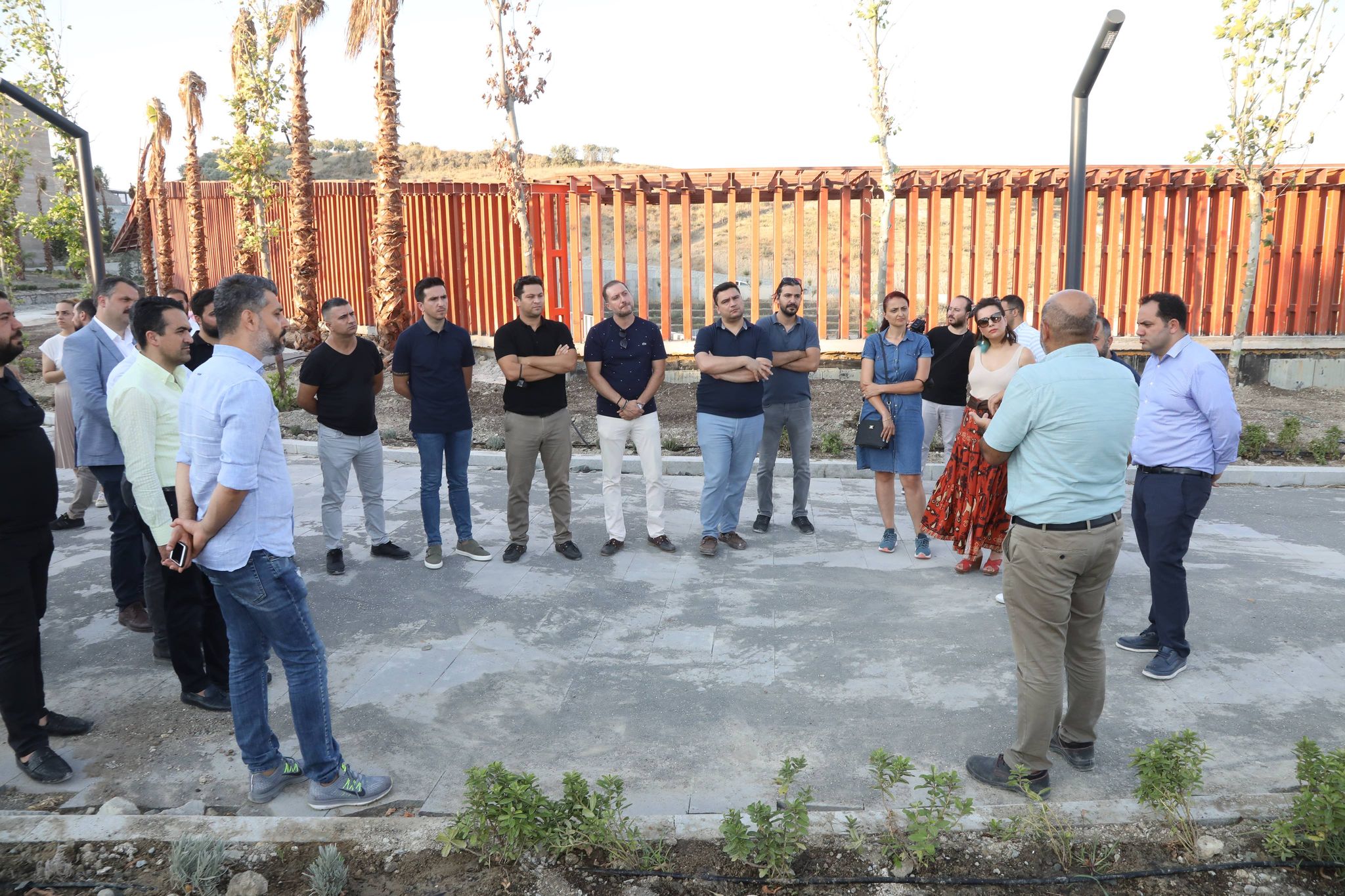HATAYLI GENÇ İŞ İNSANLARI EXPO ALANINI ZİYARET ETTİ