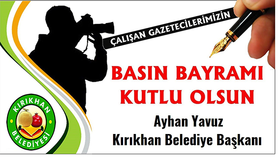 BAŞKAN YAVUZ “24 TEMMUZ GAZETECİLER VE BASIN BAYRAMI KUTLU OLSUN”