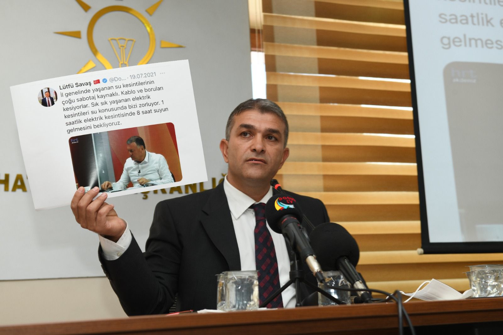 YEŞİLDAL  “HALKIN, TEK İSTEDİĞİ KALİTELİ HİZMET ALABİLMEK”