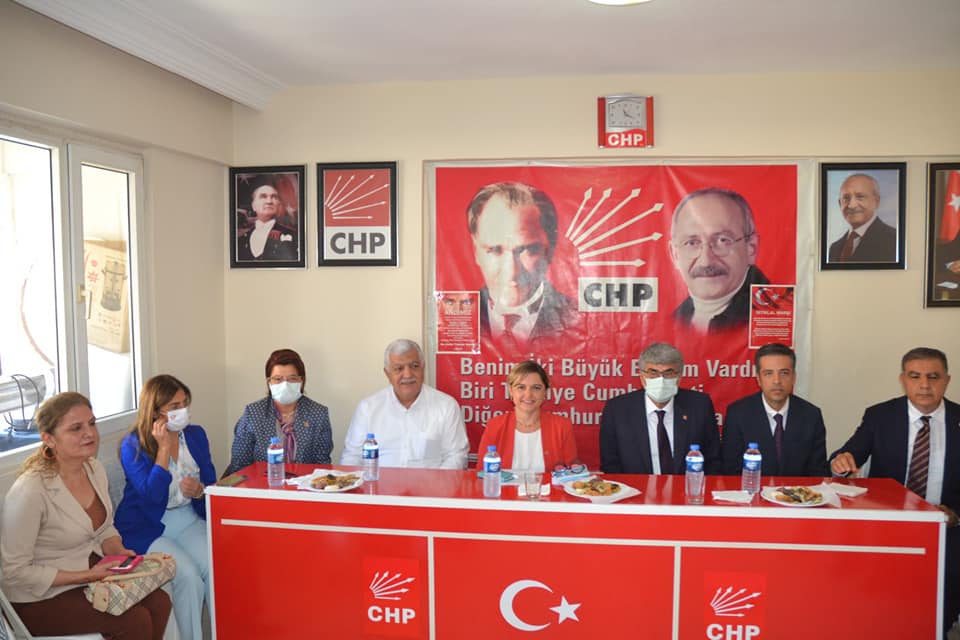 CHP GENEL SEKRETERİ  KIRIKHAN’DA ZİYARETLERDE BULUNDU