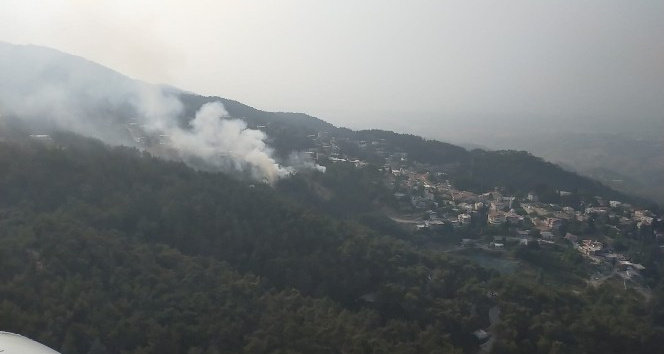 Belen’de orman yangını