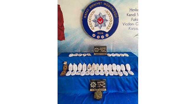 Altınözün’de uyuşturucu operasyonu