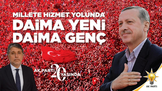 BAŞKAN YAVUZ “AK PARTİ, KÖKÜ MAZİDE GÖZÜ ATİDE OLAN BİR DAVA HAREKETİDİR”