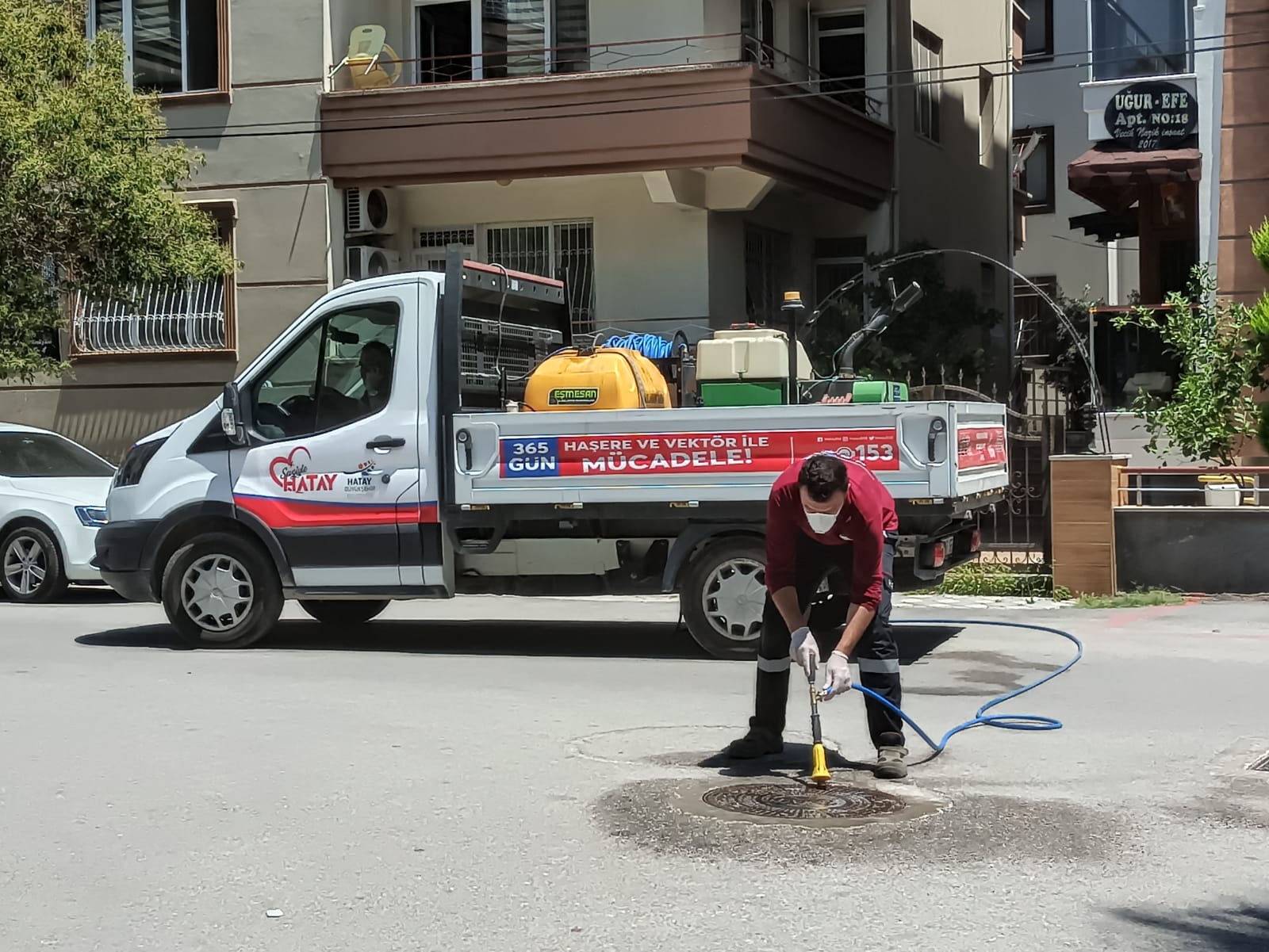 HBB HAŞERE VE VEKTÖR  MÜCADELESİNDE İŞİ SIKI TUTUYOR