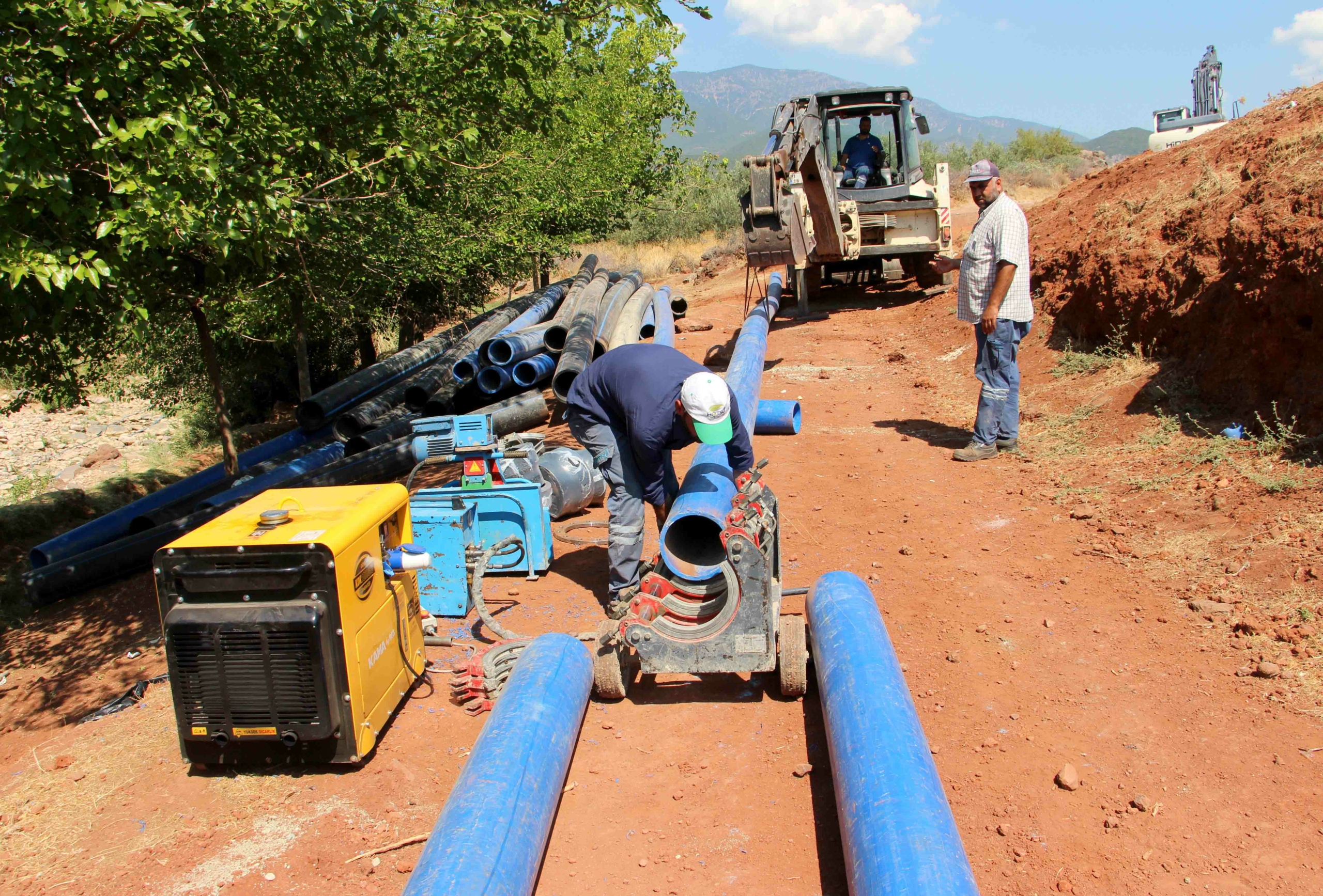 TERFİ HATTI TAMAMLANDI VE TAKVİYE SU İLETİLDİ (1)