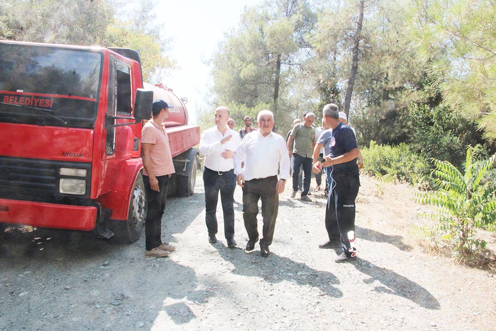 Türkoğlu “Suyun zehirli olduğu iddiası  Asılsızdır