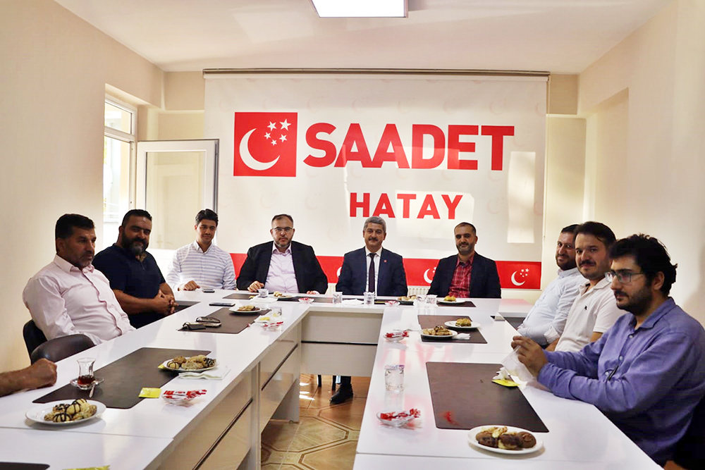 SAADET’E HAYIRLI OLSUN ZİYARETİ