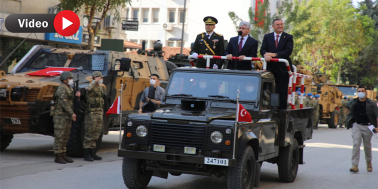 29 EKİM CUMHURİYET BAYRAMI HATAY’DA COŞKUYLA KUTLANDI