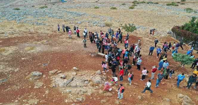 Hatay’da dağ ceylanlarına ayda iki bin ziyaretçi