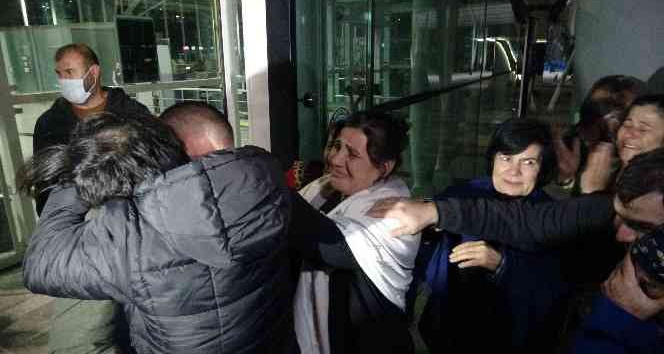 Libya’dan Türkiye’ye getirilen Hidayet Yaprak, Hatay’a gelerek ailesine kavuştu