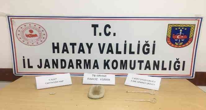 Hatay’da uyuşturucu operasyonu