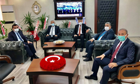 MİLLETVEKİLİ ŞANVERDİ’DEN HAYIRLI OLSUN ZİYARETLERİ