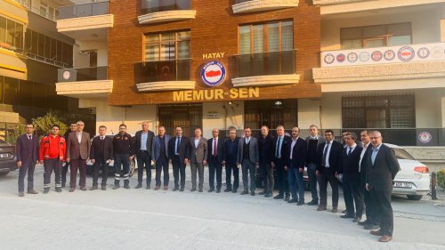 İL SAĞLIK MÜDÜRÜNDEN MEMUR-SEN’E ZİYARET