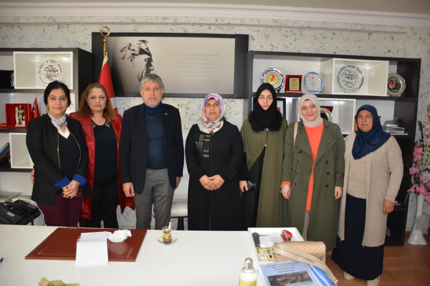 Kadın Girişimcilerden Başkan Yavuz’a  Ziyaret