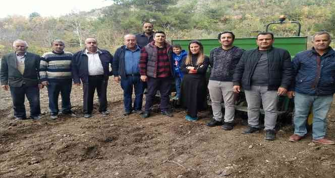 Erzin’de ata tohumu karakılçık buğdayı toprakla buluştu