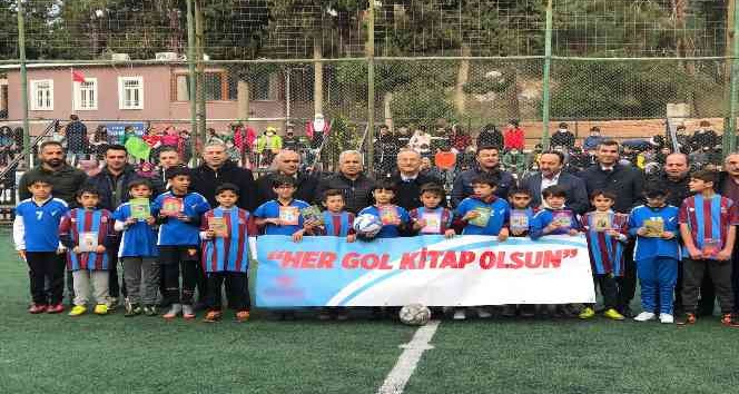Belen’de “Her Gol Kitap Olsun” projesi