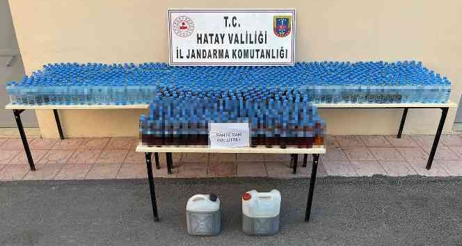 Hatay’da yılbaşı öncesi sahte içki operasyonu