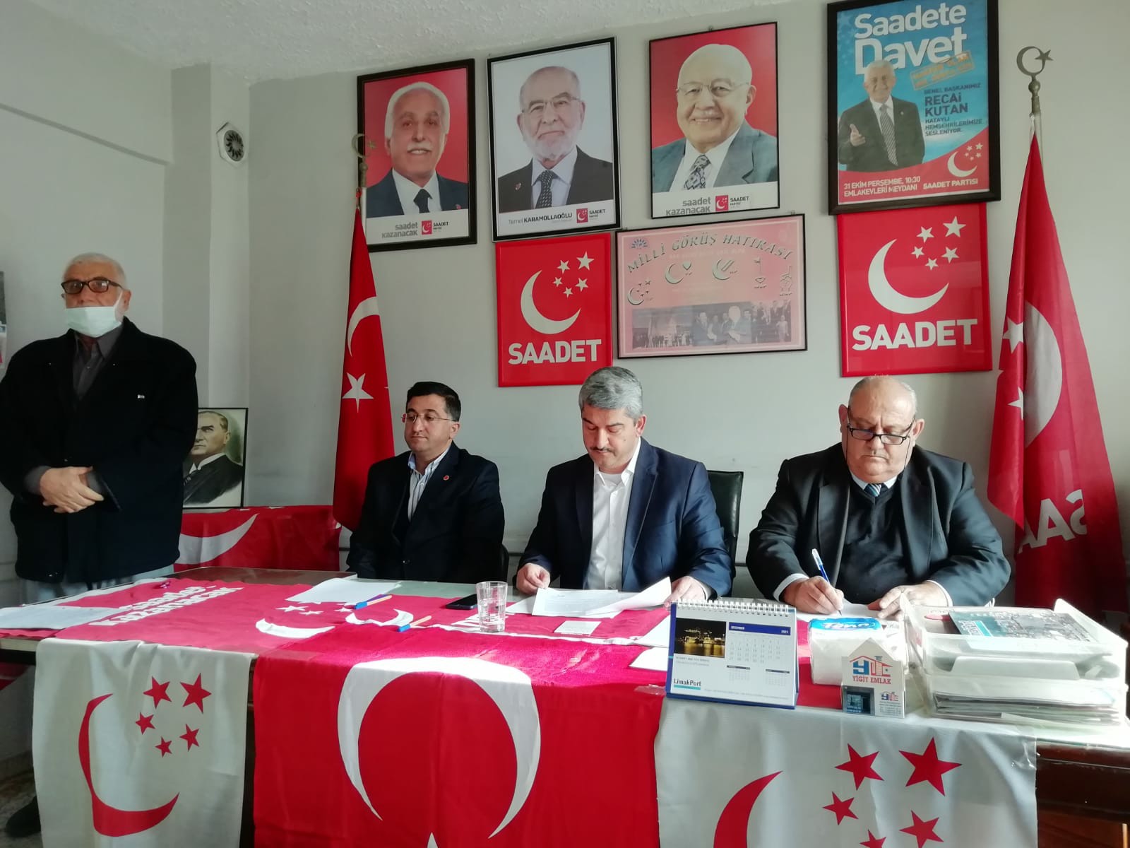 BELEN SAADET’TE BAYRAK DEĞİŞİMİ