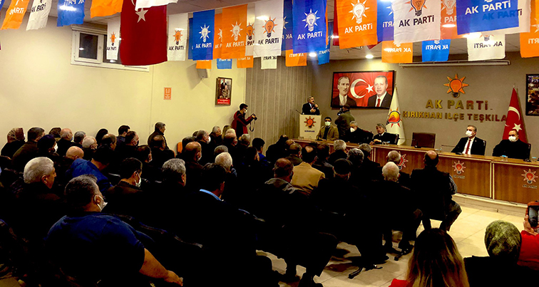 Yayman “Sorunların Çözüm Adresi Ak Parti”