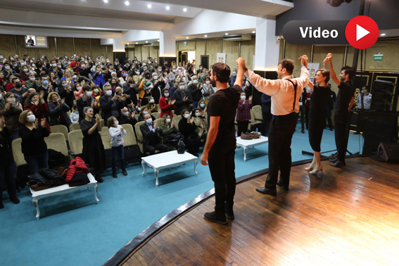 USTA OYUNCU REHA ÖZCAN EXPO’21 HATAY İÇİN SAHNE ALDI