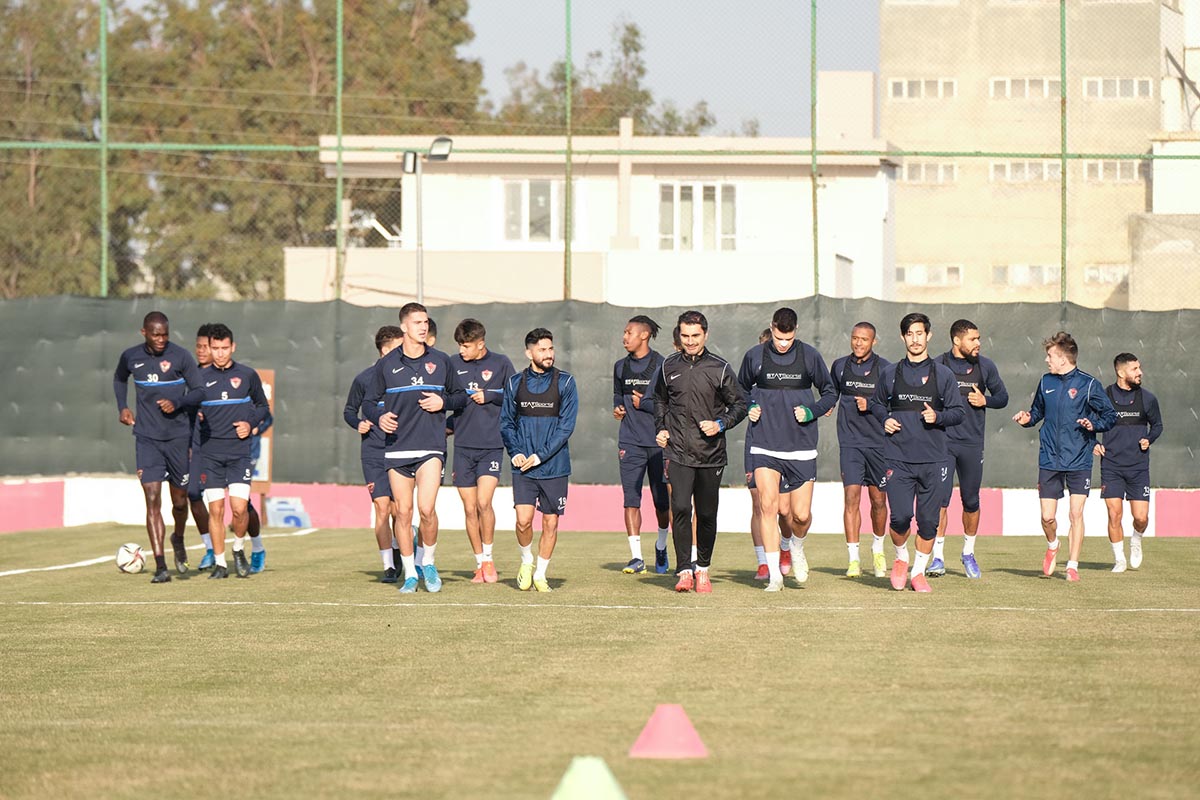 A.HATAYSPOR TAKTİK ÇALIŞTI