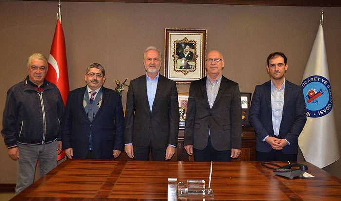 MESLEKİ VE TEKNİK ANADOLU LİSESİ MÜDÜRÜ  YILDIRIM’DAN İTSO’YA ZİYARET