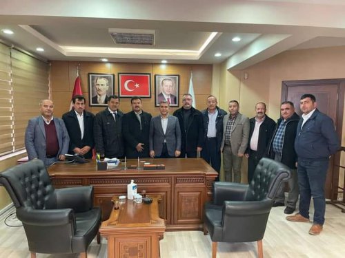 MUHTARLARDAN YEŞİLDAL’A ZİYARET