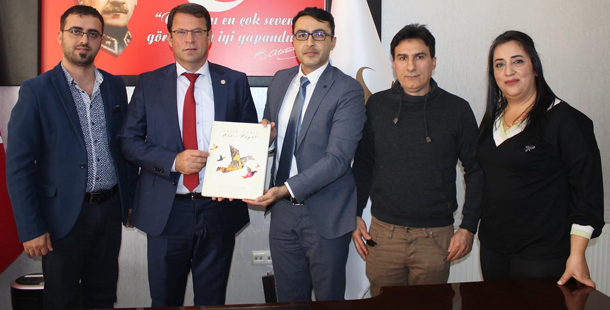 PARLAK’TAN BAŞKAN  ERYILMAZ’A ZİYARET