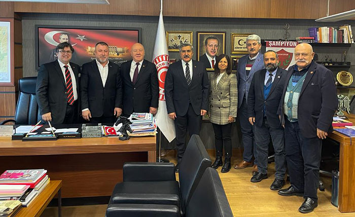 TGK’DAN MİLLETVEKİLİ YAYMAN’A ZİYARET