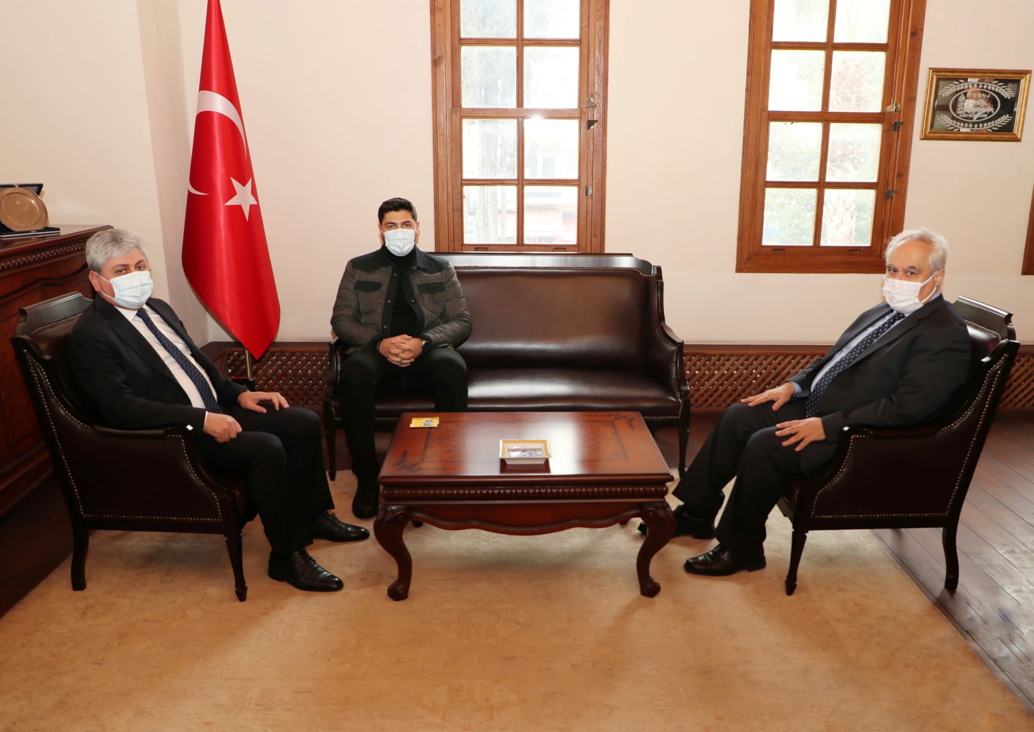 Vali Doğan’dan, Büyükelçi Öztürk’e İade-i Ziyaret