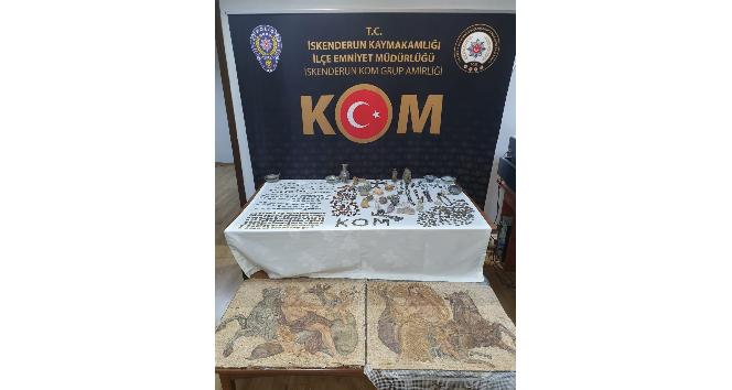 Reyhanlı’da tarihi eser kaçakçılığı