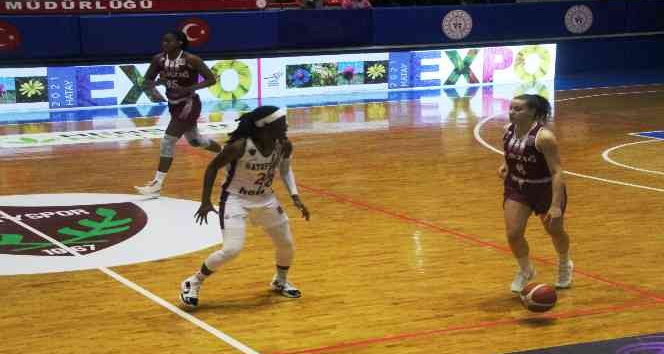 Kadınlar Basketbol Süper Ligi: Hatayspor: 103 – Elazığ İl Özel İdare: 51