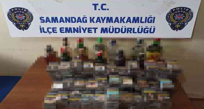 Samandağ’da işyerinden alkol ve sigara çalan şüpheli yakalandı