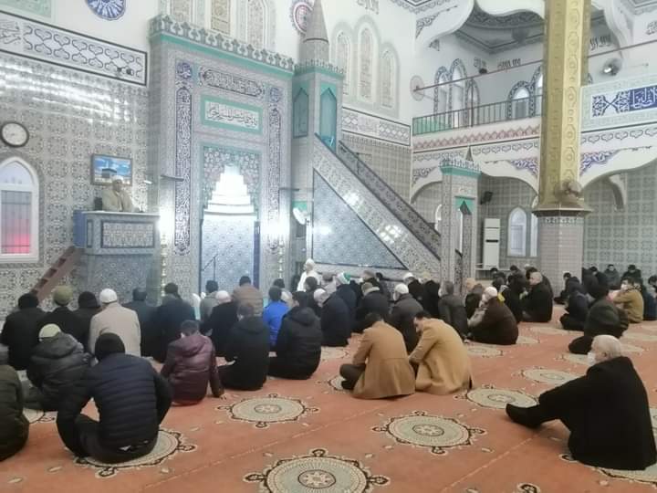 “AİLECE CAMİDE MİLLETÇE DUADAYIZ”
