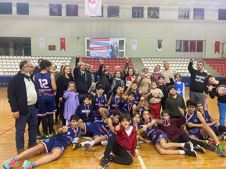 İskenderun Yıldızlar Basketbol Kulübü Şampiyon Oldu