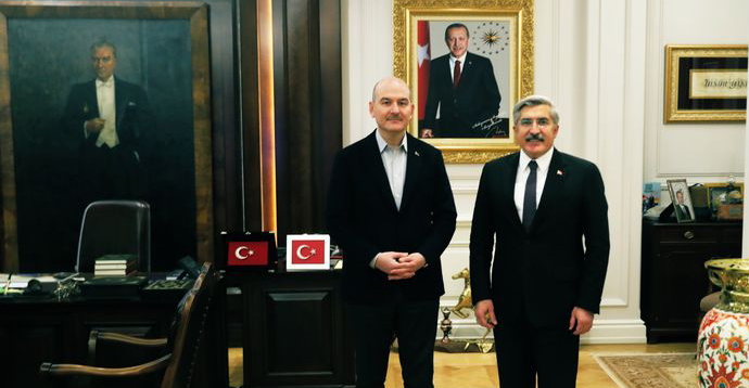 MİLLETVEKİLİ YAYMAN’DAN BAKAN SOYLU’YA ZİYARET