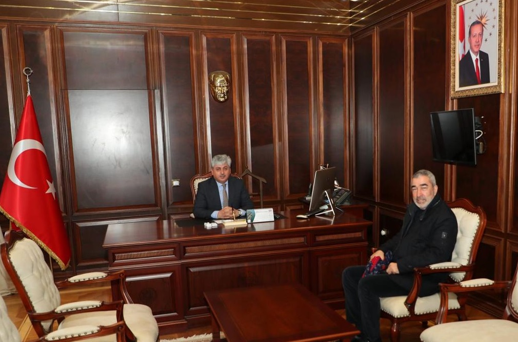 AYBABA’DAN VALİ DOĞAN’A ZİYARET