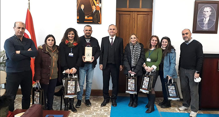 KAYMAKAM YÖNDEN, ROMANYALI KONUKLARI AĞIRLADI