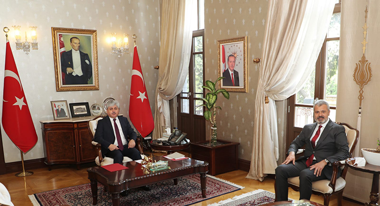 Mehmet Öntürk’den Vali Doğan’a Ziyaret