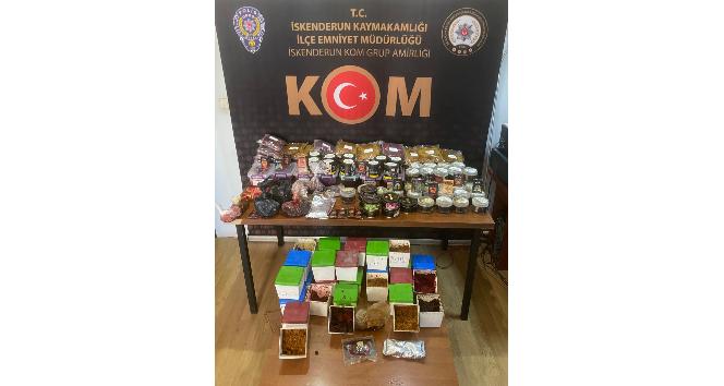 122 kilo kaçak nargile tütünü ele geçirildi