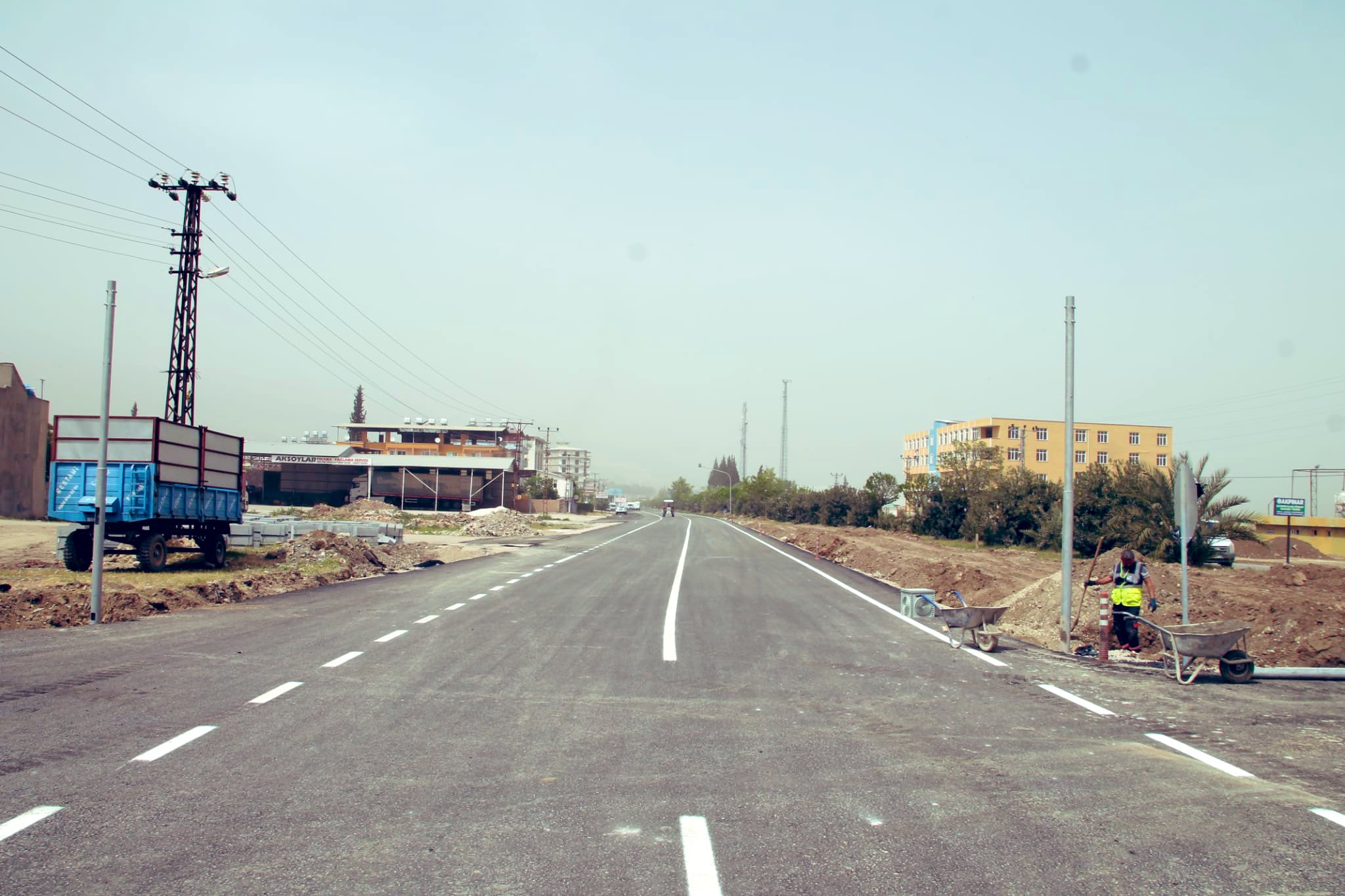 ÇEVRE YOLU YARIN TRAFİĞE AÇILIYOR