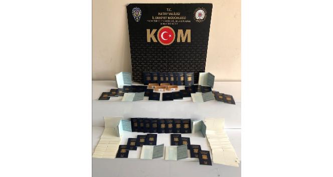 Hatay’da sahte pasaport operasyonu