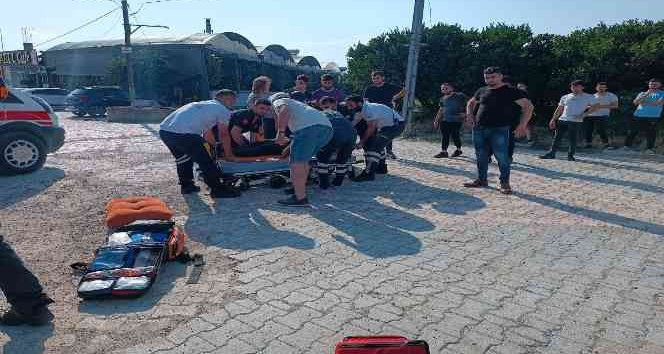 Samandağ’da iki motosiklet çarpıştı: 3 yaralı