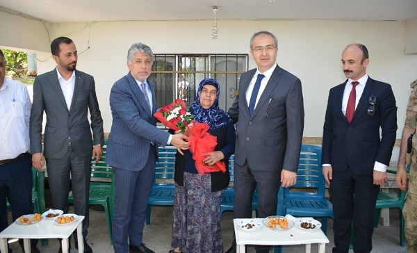 ŞEHİTLER RAHMET VE MİNNETLE ANILDI