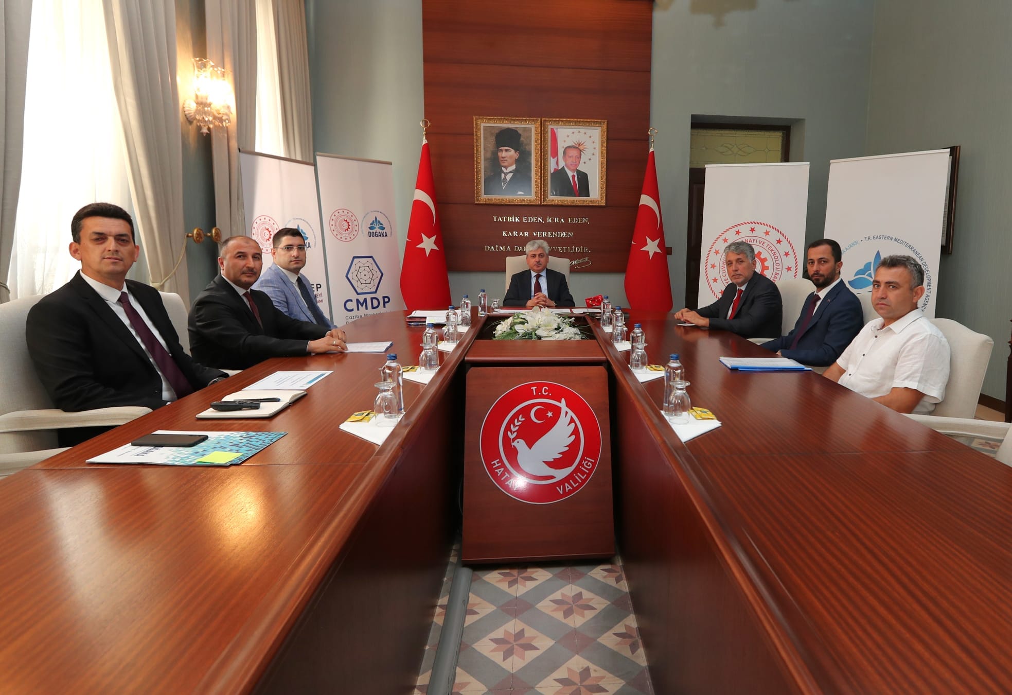 YAVUZ “5.500.000 ÇİÇEK YETİŞTİRMEYİ HEDEFLİYORUZ İLÇEMİZE HAYIRLI OLSUN”
