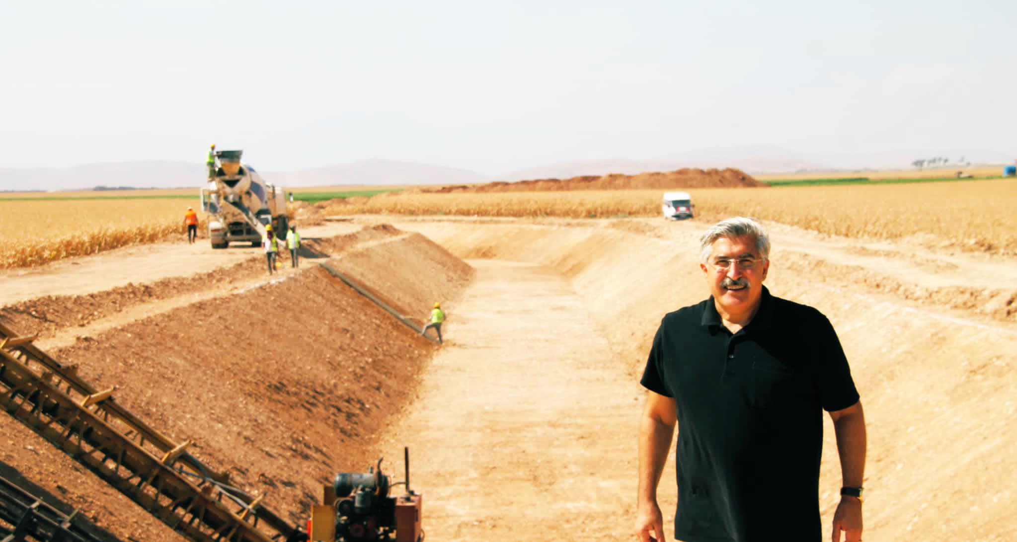 KARASU DERİVASYON KANALININ İLK HARCI DÖKÜLDÜ